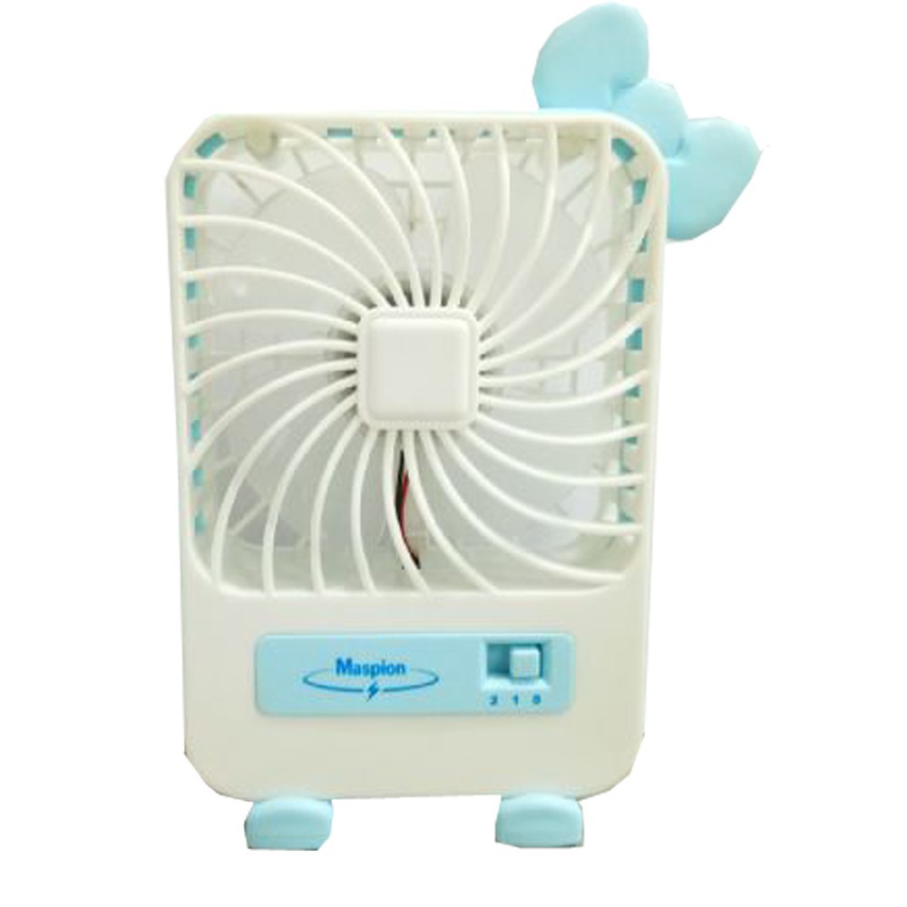 Maspion Mini fan MF 01 ( pink , biru, hijau )