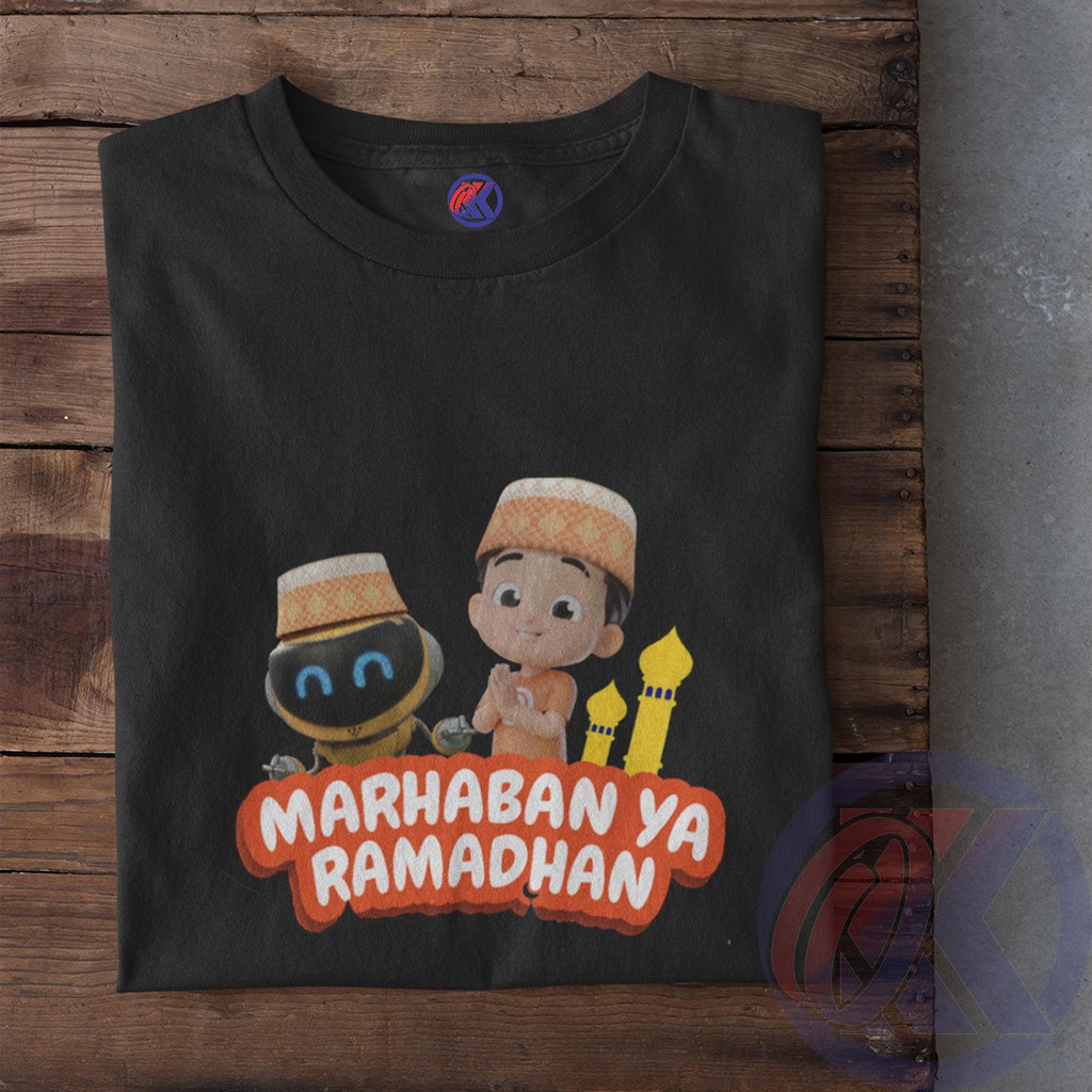 KAOS RIKO / MARHABAN YA RAMADHAN / BAJU ANAK MUSLIM / PAKAIAN ANAK LAKI LAKI / FASHION KIDS