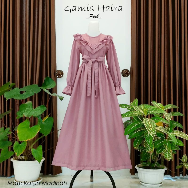 Gamis Remaja Polos Baju Muslim Wanita Dress Muslim Wanita Gamis Remaja Katun