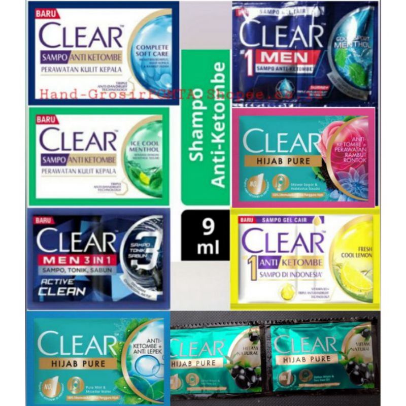 Shampo clear 6sachet