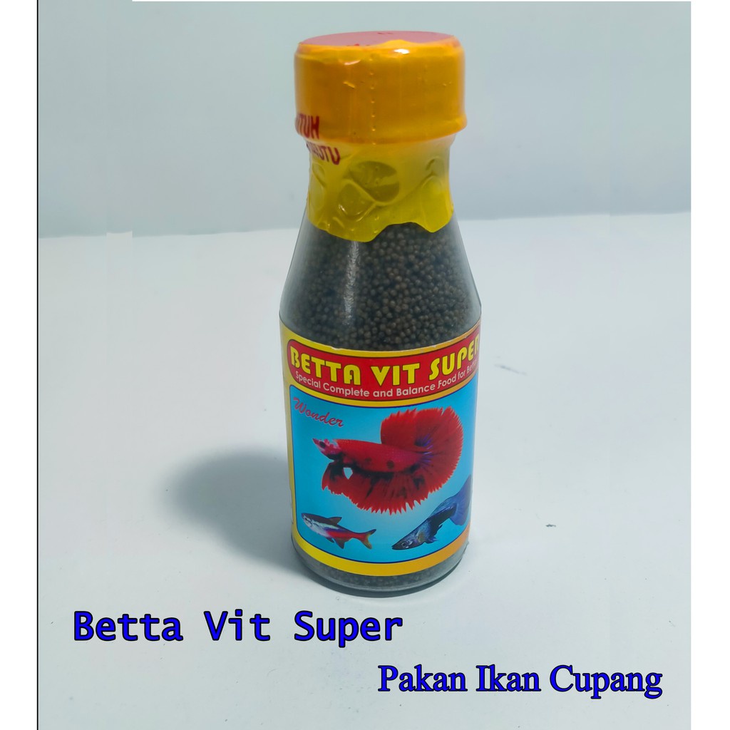 Pelet pakan makanan ikan kecil cupang guppy beta/ Pakan Ikan Hias Kecil