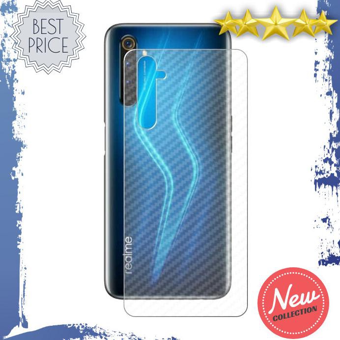 REALME 6 REALME 6 PRO SKIN CARBON GARSKIN ANTI GORES BELAKANG