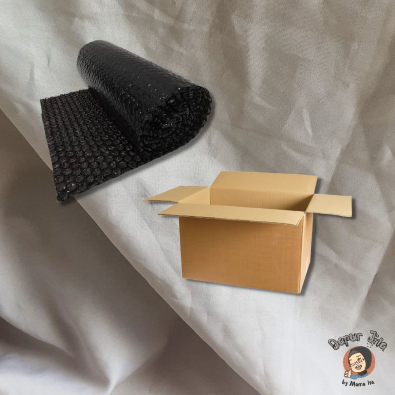 

Bubble Wrap+Kardus (Tambahan Packing)