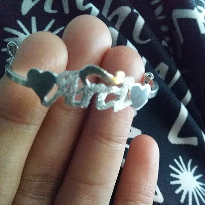 gelang bayi perak
