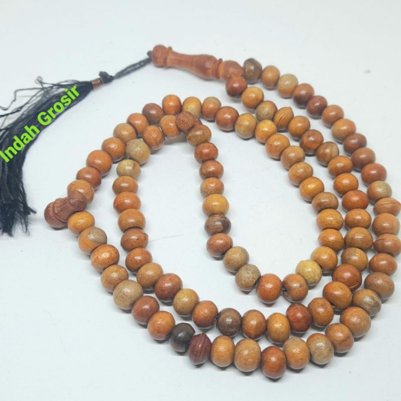 GROSIR TASBIH KAYU SCANG KESEHATAN 8MM 99BUTIR