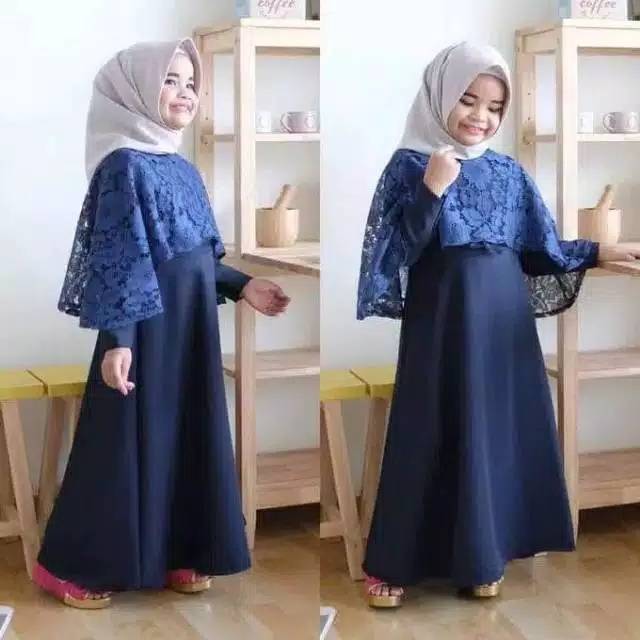 Set brokat cape brokat ANAK