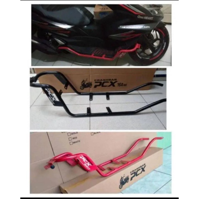 Crashbar pcx 160 crashbar new honda pcx abs cbs