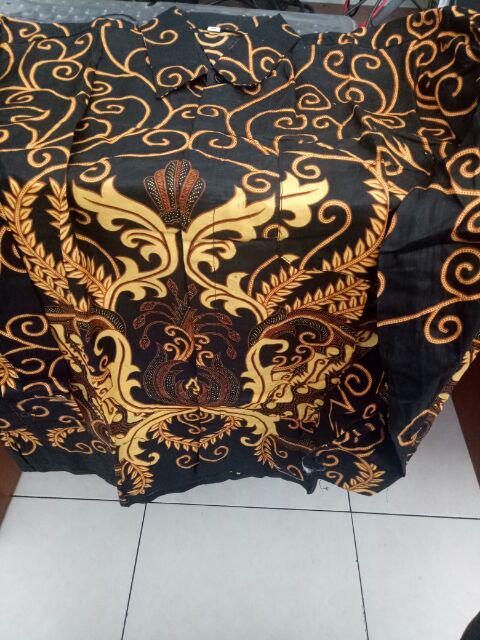 Kemeja Batik Pria Lengan Panjang Bakung
