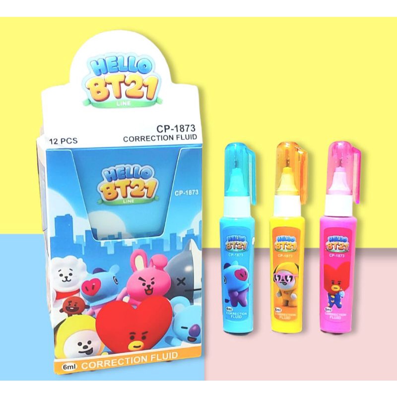 

Correction tape / tip-ex cair isi 6ml motif BT5