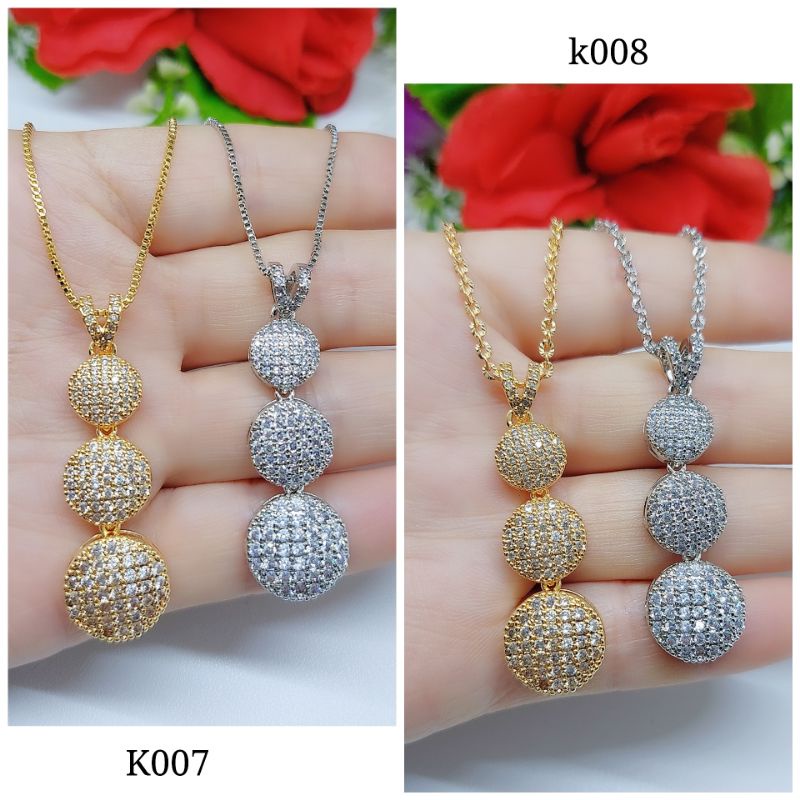 Kalung xuping permata K005-K008