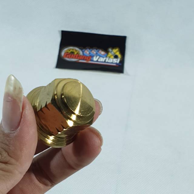 Tutup Mur as roda probolt belakang yamaha mio fino xeon gold bakaran thailand