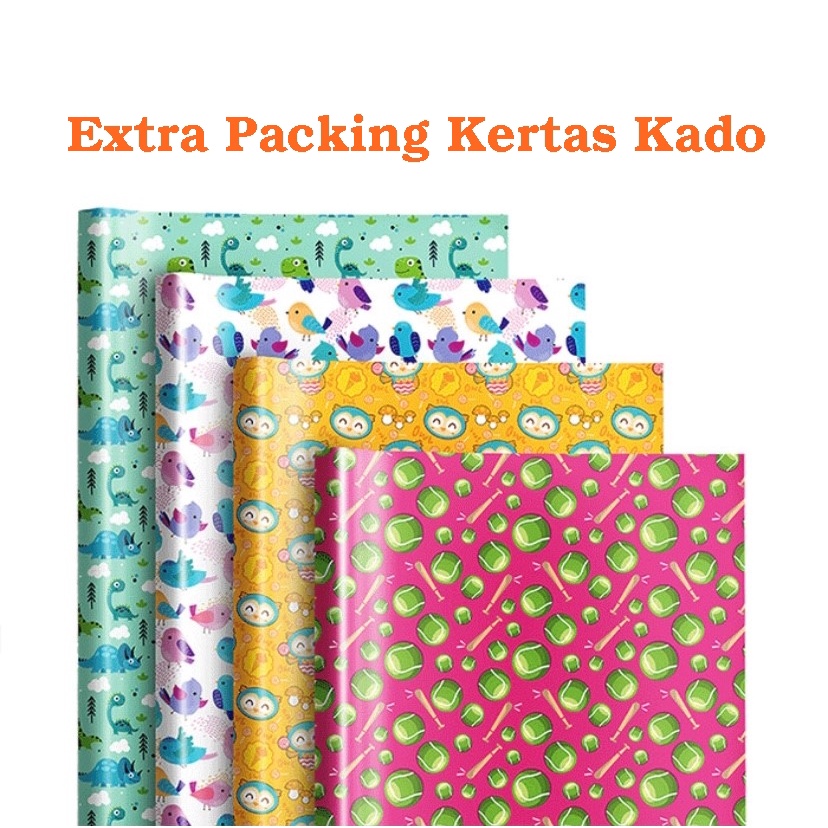 

Extra Packing Kertas Kado/ Kartu Ucapan