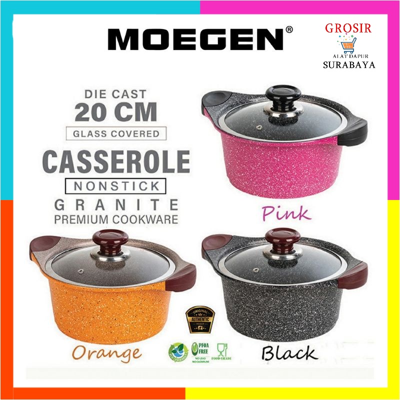 MOEGEN Casserole 20 cm /wok pan moegen
