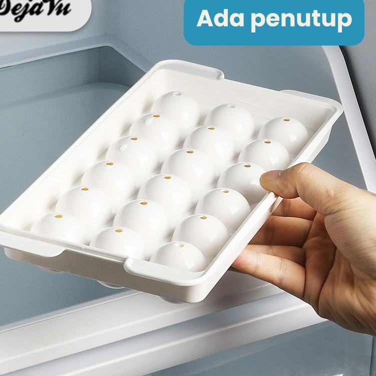 Dejavu Cetakan Es Batu Bulat Bola Cetakan Puding Telur Puyuh Es Jelly Bolong Coklat Lolipop HRM110 E