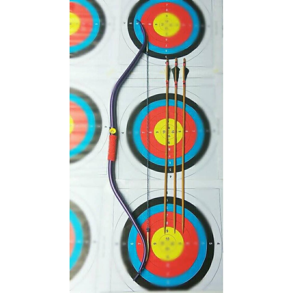 Padepokan Panah - Busur Panah Horsebow pemula paket 3 arrow