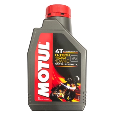 OLI MESIN MOTUL H-TECH 100 10W40 FULLY SYNTHETIC SATRIA FU VIXION R15