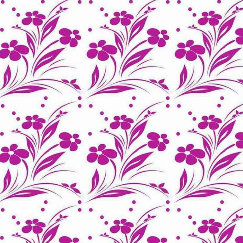 

roll cat motif bunga
