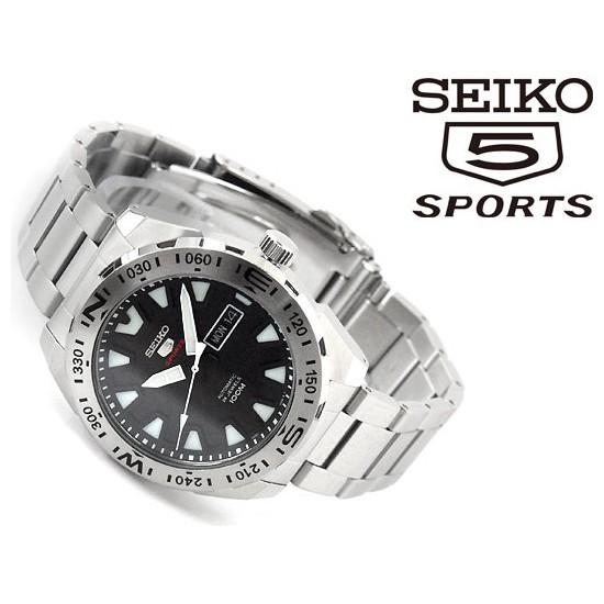 Seiko Mens SRP739K1 Automatic Black Dial Bold Lumee | Jam Pria SRP739