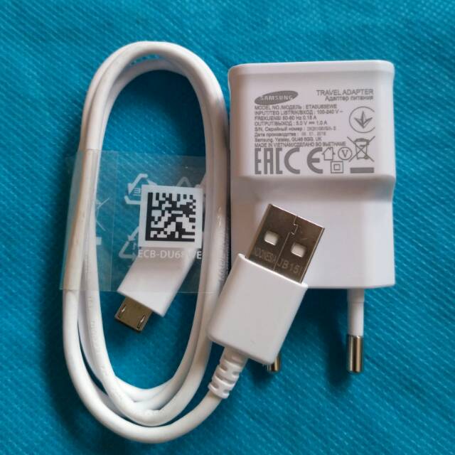 CHARGER SAMSUNG GALAXY J1 J2 J3 J5 J5 PRIME J7 PRIME ORIGINAL 100% CABUTAN HP