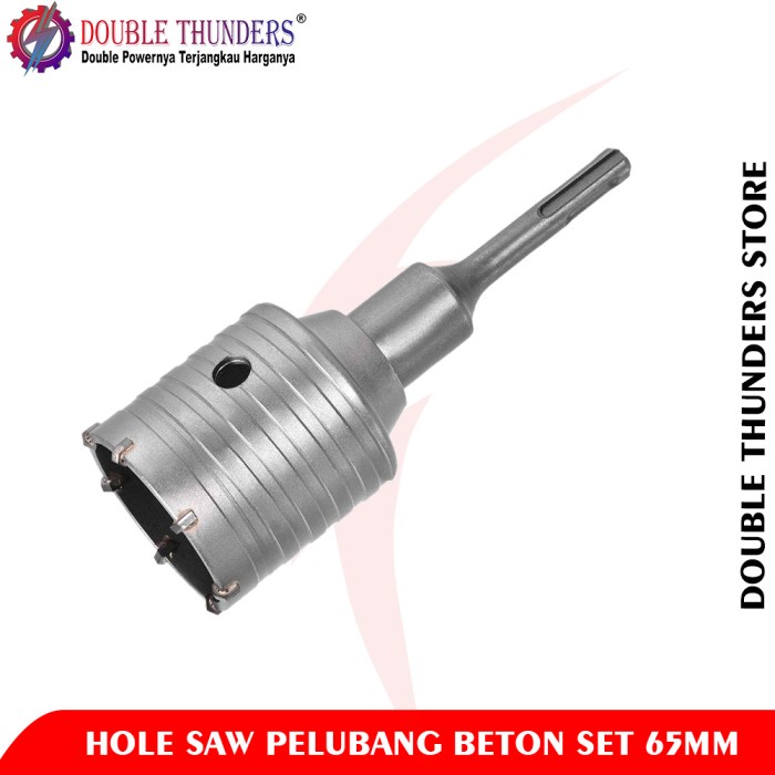 Dt Hole Saw Beton Set 65Mm / Hole Saw Pelubang Beton Set