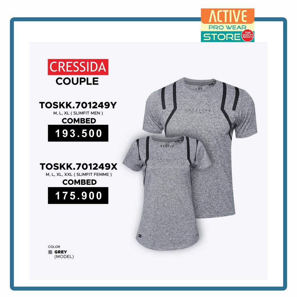 Kaos Couple Cressida - TOSKK.701249Y & TOSKK.701249X
