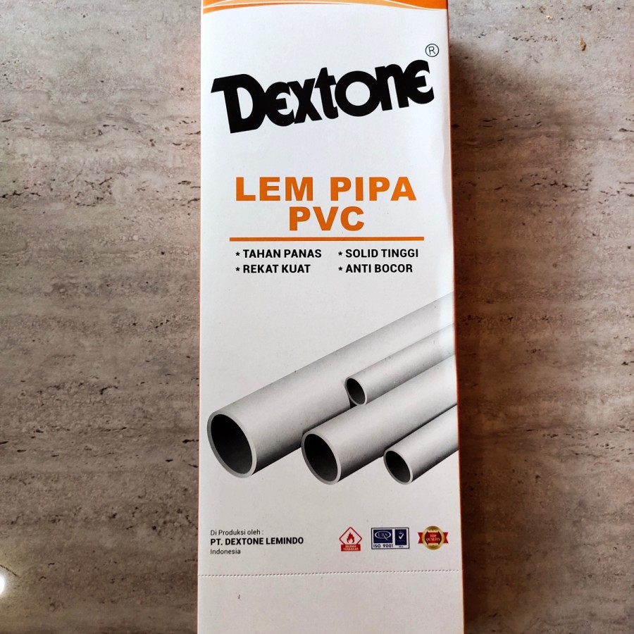 lem pipa lem pvc lem paralon DEXTONE kemasan 40g