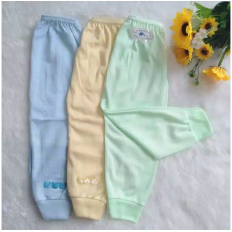 6 Pcs - Celana Panjang DOLPHIN | Celana Panjang Bayi &amp; Anak Warna Polos | Gedabug