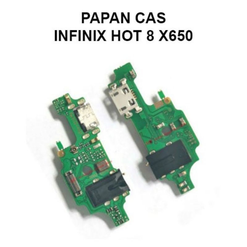 FLEXIBEL BOARD PAPAN CAS KONEKTOR CHARGER INFINIX  HOT 8 X650/X652/X655/X627/X625 ORIGINAL