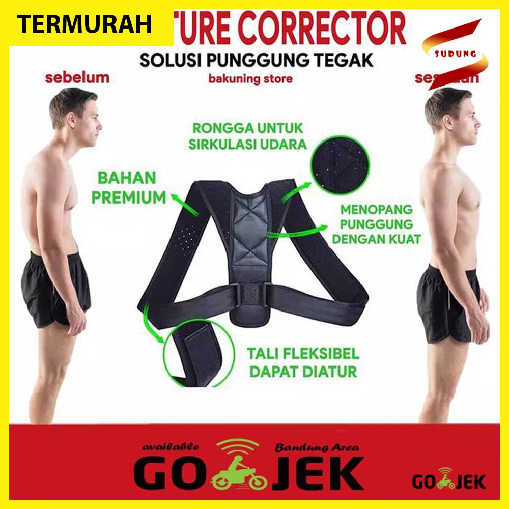 POSTURE CORRECTOR - PENYANGGA PUNGGUNG DAN LEHER ORIGINAL