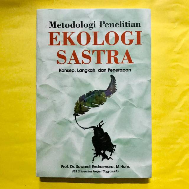 Metode Penelitian Ekologi Sastra - Suwardi Endraswara
