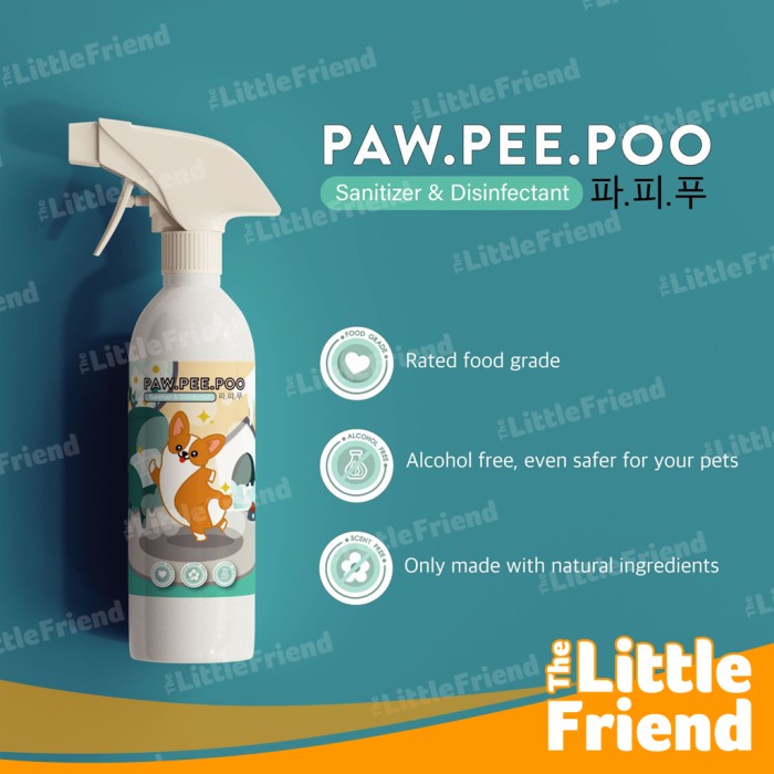 Sanitizer Disinfektan Penghilang Bau Pembersih Kandang Hewan Anjing Kucing