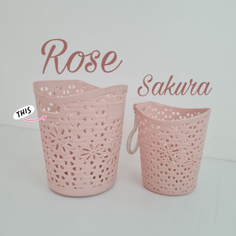 Keranjang Gantung ROSE &amp; SAKURA (1PC)