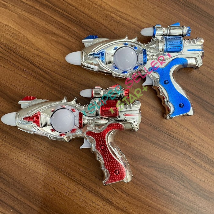 MAINAN ANAK LAKI LAKI SENAPAN SUARA BUNYI/GUN BATERAI 1111/MAIN TEMBAK