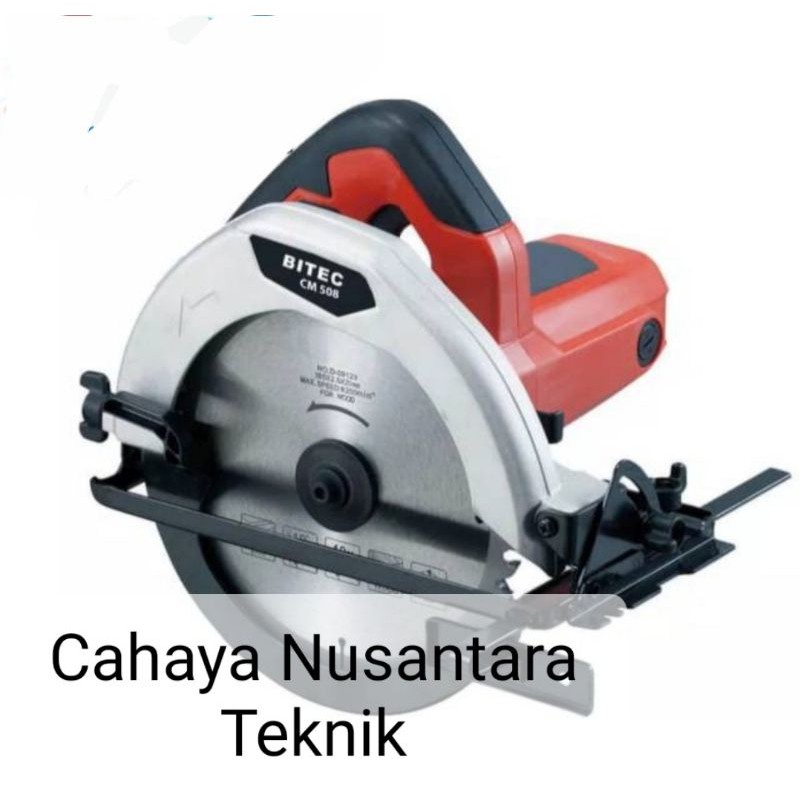 Mesin Gergaji Kayu 7 Inch BITEC CM 508 / Circularaw 7" Bitec CM508