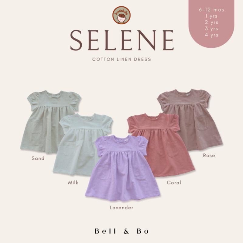 Bell and Bo - SELENE DRESS LINEN