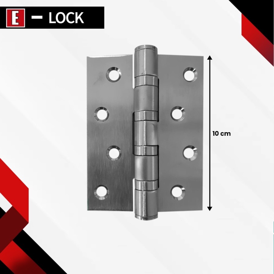 Engsel Pintu Elock Stainless Steel Europe Enchanting E1131 ( 4 x 3 x 4 mm)