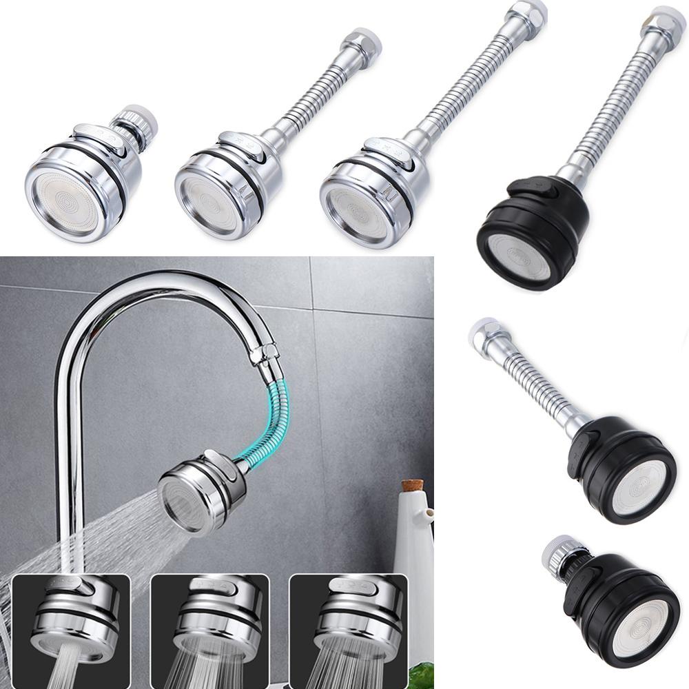 Tap Putar Atas Rotatable Sprayer Hemat Air Saringan Wastafel Dapur Faucet Extender