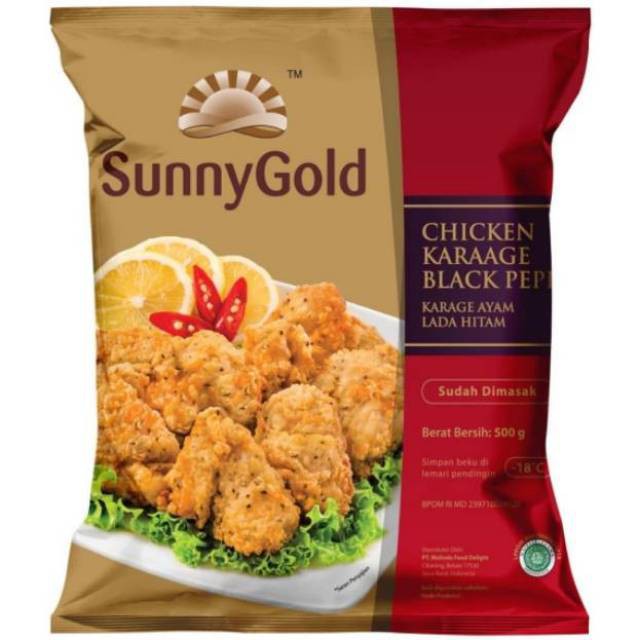 

Sunny gold karage ayam lada hitam blackpepper 500gr