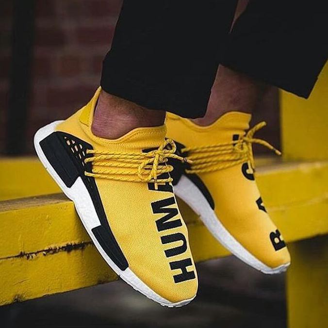 #Hargapromo Adidas Nmd X Pharell William Human Race Yellow Premium Original