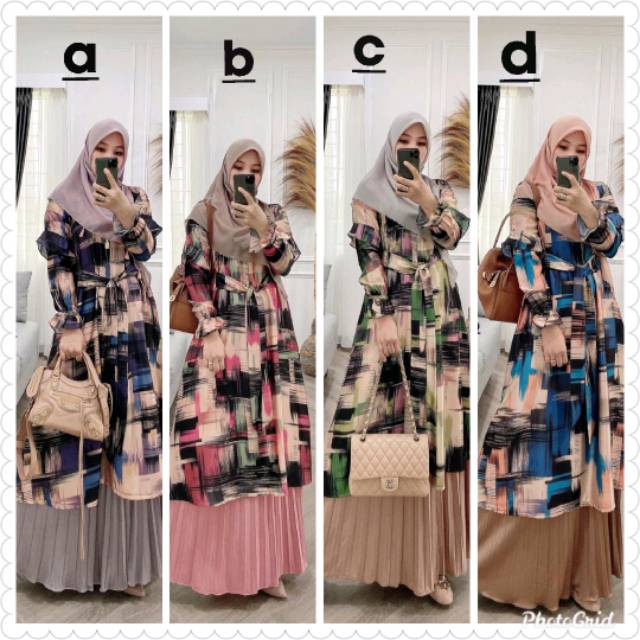 TUNIK FASHION WANITA MURAH STYLE KEREN / Calya tunik original by Dlovera