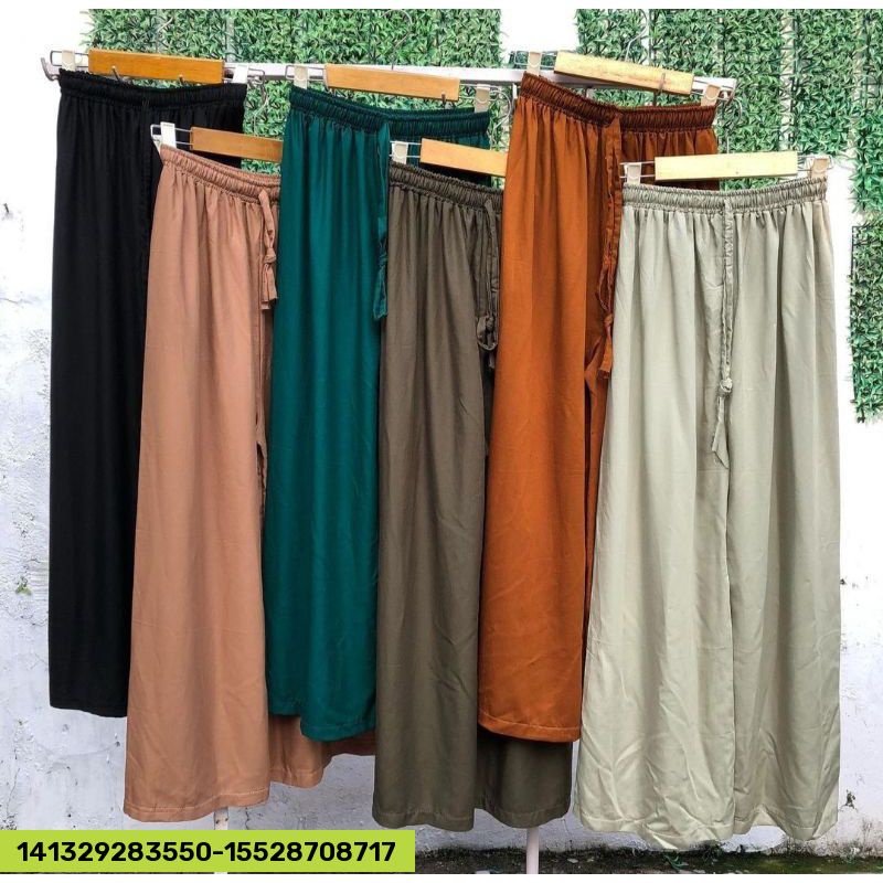 kulot uniglo//kulot hyget premium//kulot reloca panjang premium//celana kulot Bali//UNIQLO long real