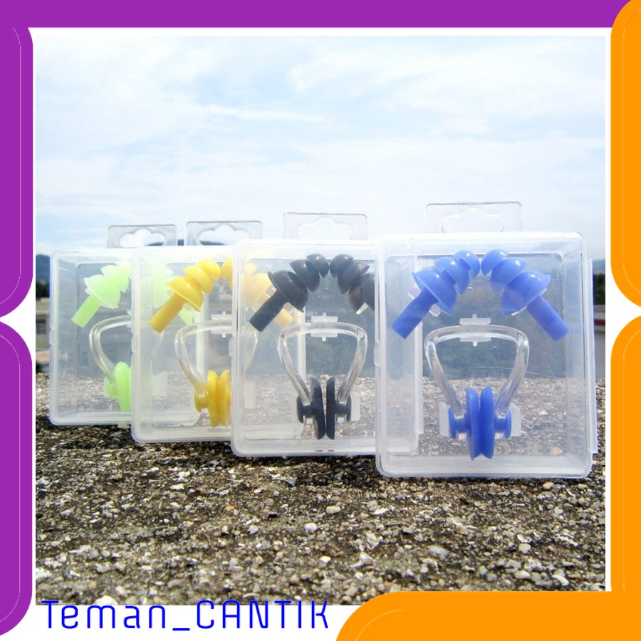 TC-DV038 TaffSPORT Penutup Hidung dan Penyumbat Telinga untuk Renang