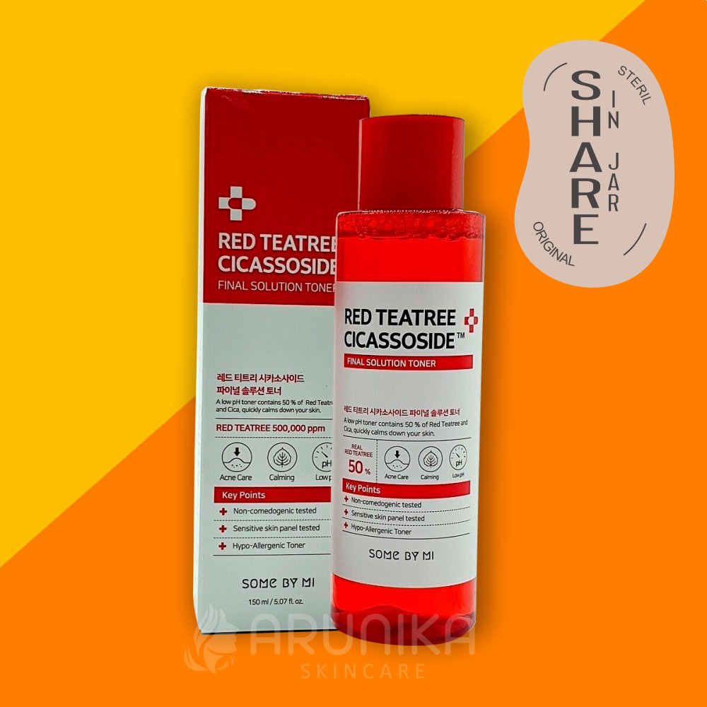 Share in Jar / Bottle Some by Mi Red Teatree Cicassoside FInal Solution Toner