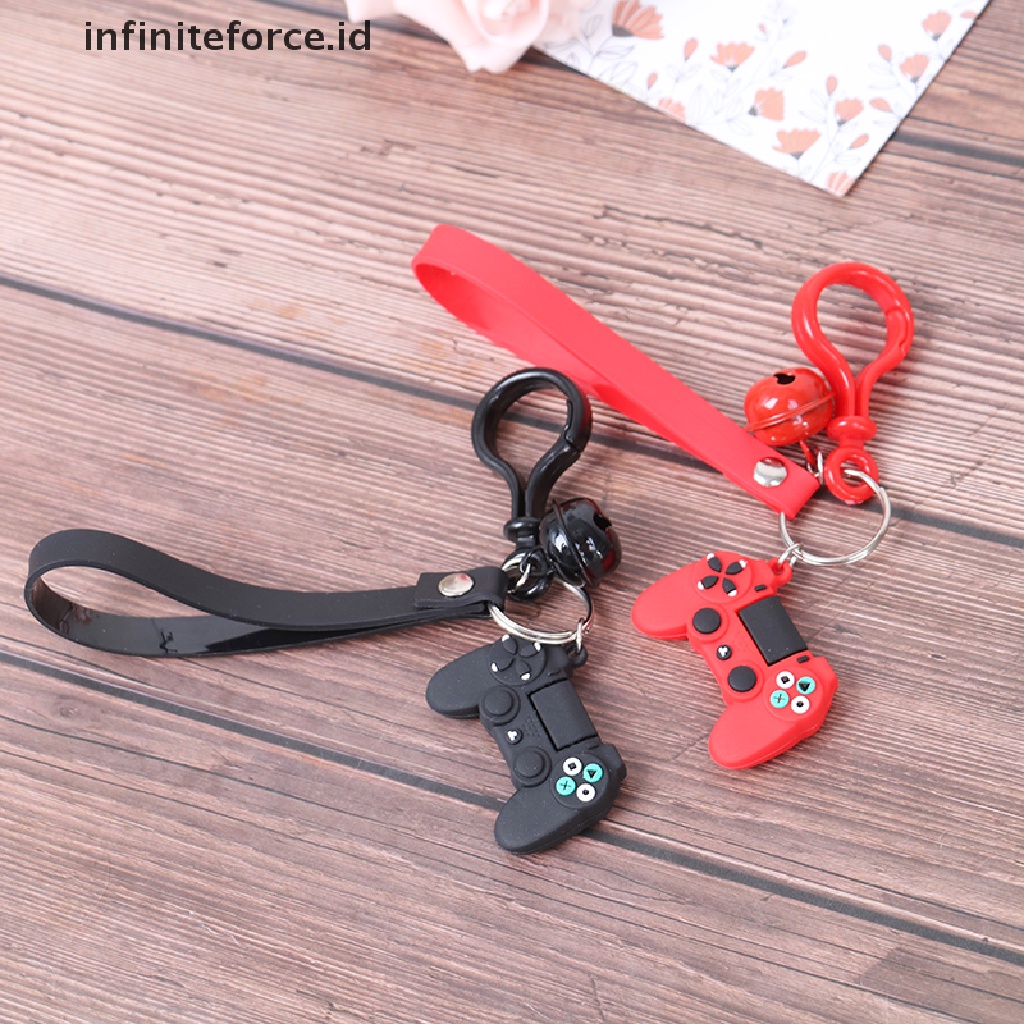 Infiniteforce.id Gantungan Kunci Bentuk Handle Game Kreatif