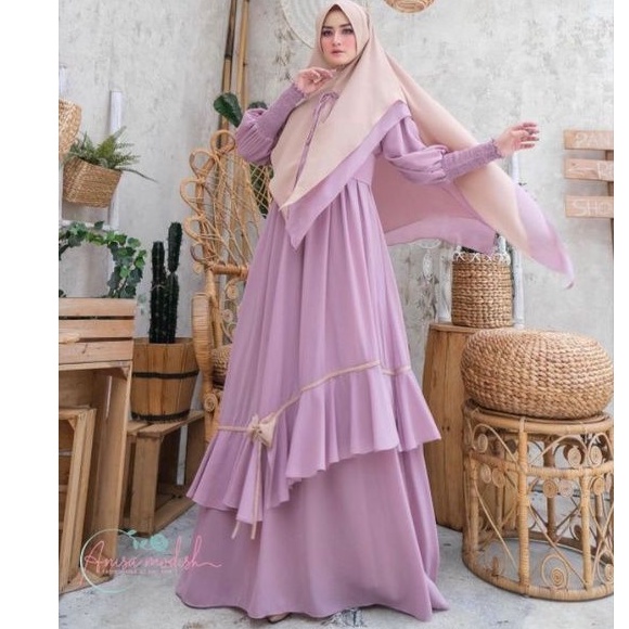 FATEENA RIBBON SYARI by ANISA MODISH