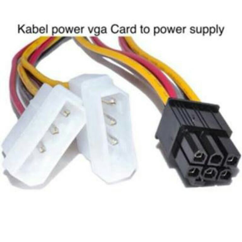 Kabel POWER VGA 6 PIN | Power HDD SATA