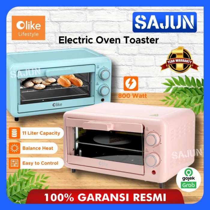 Olike Electric Oven Toaster 11 LIter Oven Listrik Kapasitas 11 Liter