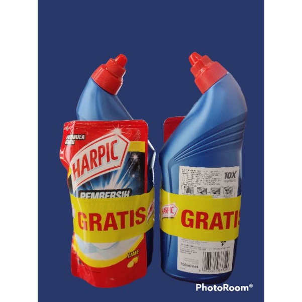 Harpic pembersih toilet 675ml bonus