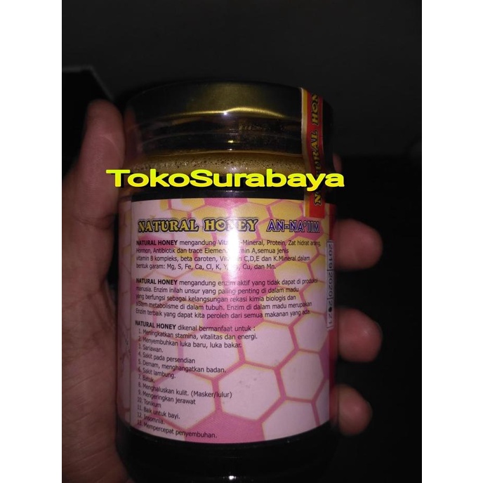 

Madu Murni An Na'Iim An Naim Naiim Natural Honey Kualitas Al Shifa Moomtaz
