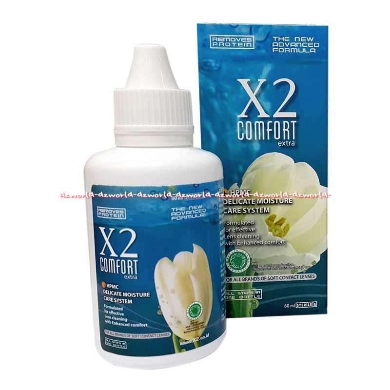 X2 Comfort Remobes Protein Cairan Pembersih Softlense 60ml